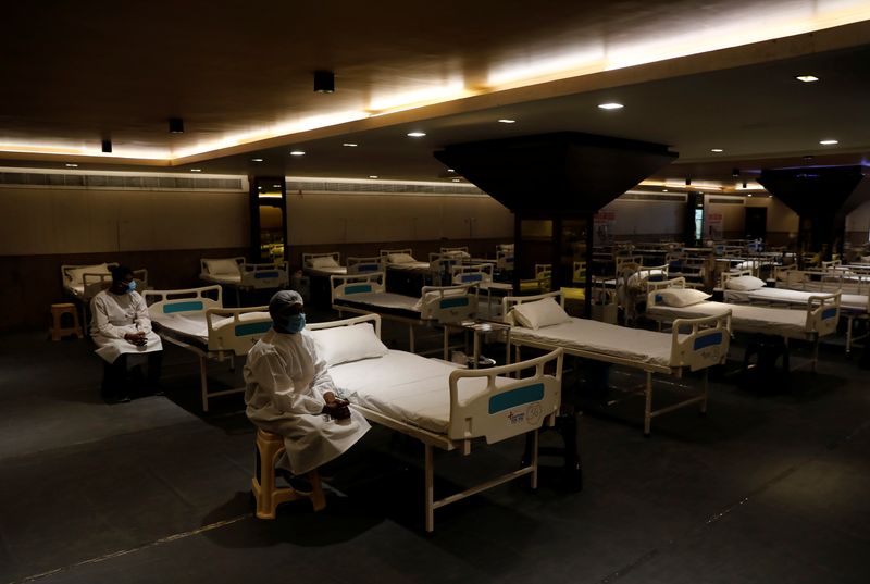 Indian capital readies vast quarantine centre as coronavirus cases mount